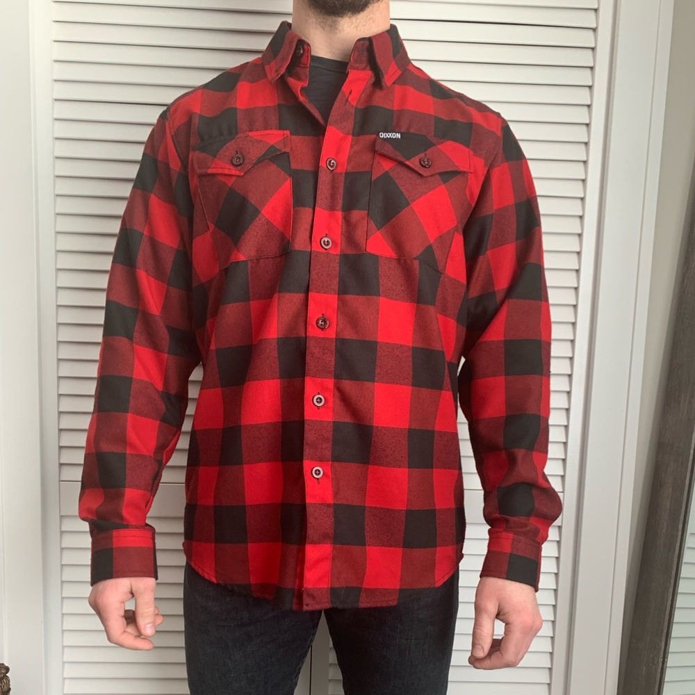 MENS | DIXXON FLANNEL - RED RUM sz M 2020